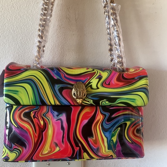 Kurt Geiger London Kensington X Marble Shoulder Bag - Picture 6 of 16